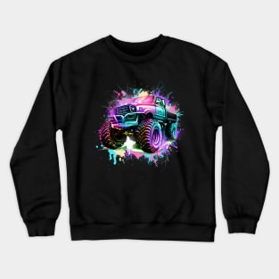 Monster Truck Crewneck Sweatshirt